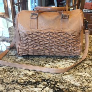 NWOT Day and Mood tan leather satchel